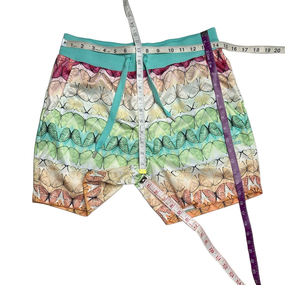 Adidas Borbofresh Butterfly Print Shorts Size Small - Picture 8 of 10